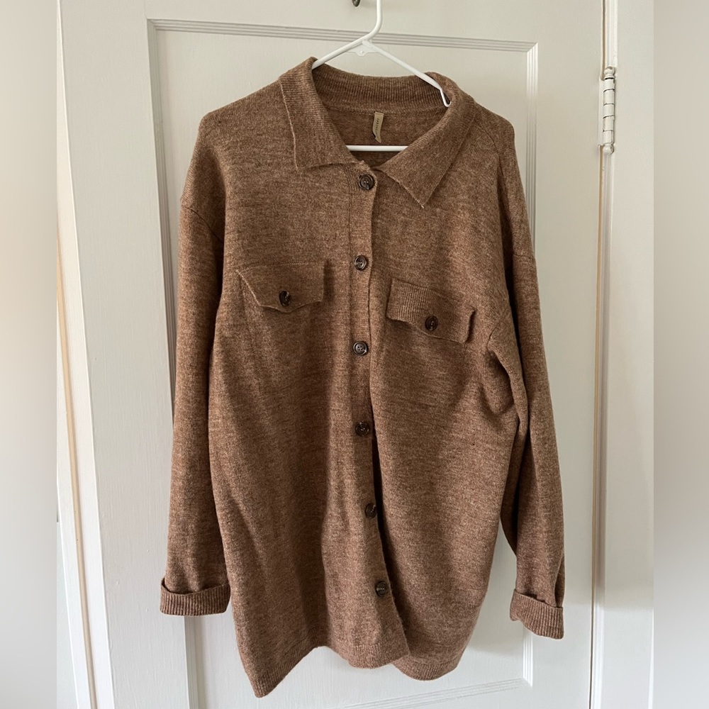 Soya Concept Oversized Cardigan Wool blend Size XL